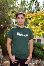 Forest Green Tee with White Logo