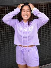 Lilac Set with Glittery White Logo